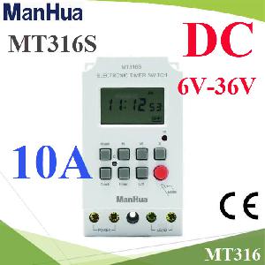 Digital Second Time Switch 6-30VDC 10A