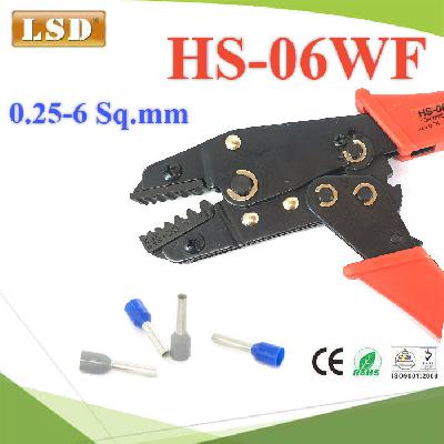 HS-06WF crimping tools for wire-end ferrules manual crimping pliers useful cable crimping tools pipe