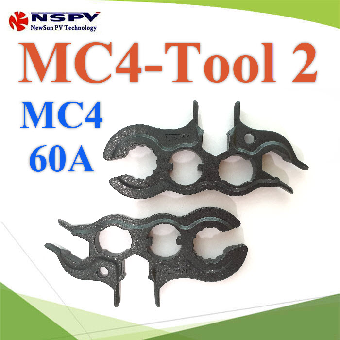 ประแจขัน MC4 รุ่น MC4 60A สายไฟ 6-10 sq.mm (คู่) MC4 wrench tools model 60A