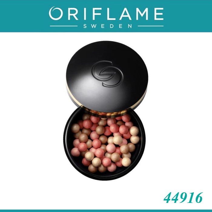 ออริเฟลม 44916 Oriflame Giordani Gold Serum Infused Bronzing Pearls - Strobe Peach (44916) แป้งเม็ดเปิร์ลผสมเซรั่มOriflame 44916 Giordani Gold Serum Infused Bronzing Pearls - Strobe Peach (44916)