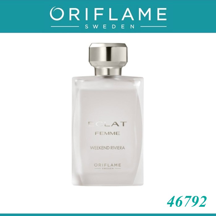 ออริเฟลม 46792 Oriflame Eclat Femme Weekend Riviera Eau de Toilette (46792) น้ำหอมผู้หญิง กลิ่นฟลอรัลวู้ดดี้Oriflame 46792 Oriflame Eclat Femme Weekend Riviera Eau de Toilette (46792)