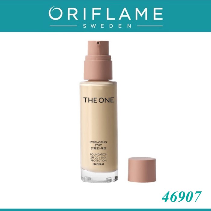 ออริเฟลม 46907 รองพื้น The ONE Everlasting Sync Stress-Free Foundation สี Vanilla (46907) SPF 20Oriflame 46907 Oriflame The ONE Everlasting Sync Stress-Free Foundation SPF 20 (46907)