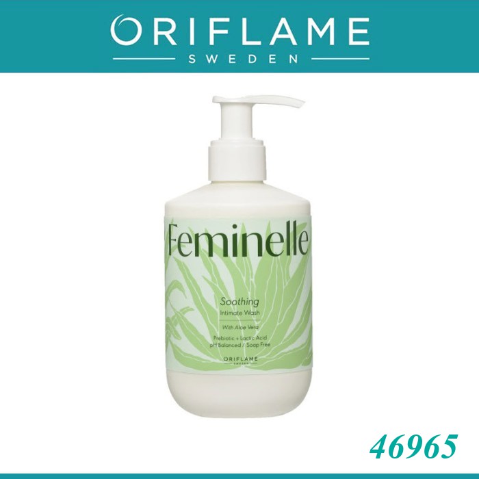 ออริเฟลม 46965 เฟมิเนล ซูทติ้ง อินทิเมท วอช วิท อโล เวร่าOriflame 46965 Feminelle Soothing Intimate Wash with Aloe Vera