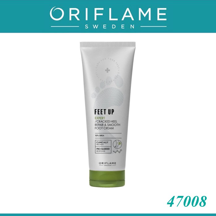 ออริเฟลม 47008 ฟีท อัพ เอ็กซ์เพิร์ท แคร็ก ฮีล รีแพร์ แอนด์ สมูธ ฟุต ครีมOriflame 47008 Feet Up Expert Cracked Heel Repair & Smooth Foot Cream