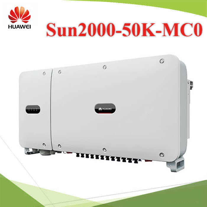 กริดไท อินเวอร์เตอร์ 50KW Huawei รุ่น SUN2000-50K-MC0 3 เฟส (0) กริดไท อินเวอร์เตอร์ 50KW Huawei รุ่น SUN2000-50K-MC0 3 เฟส50KW Huawei Solar Inverter for Grid-Connection SUN2000-50K-MC0