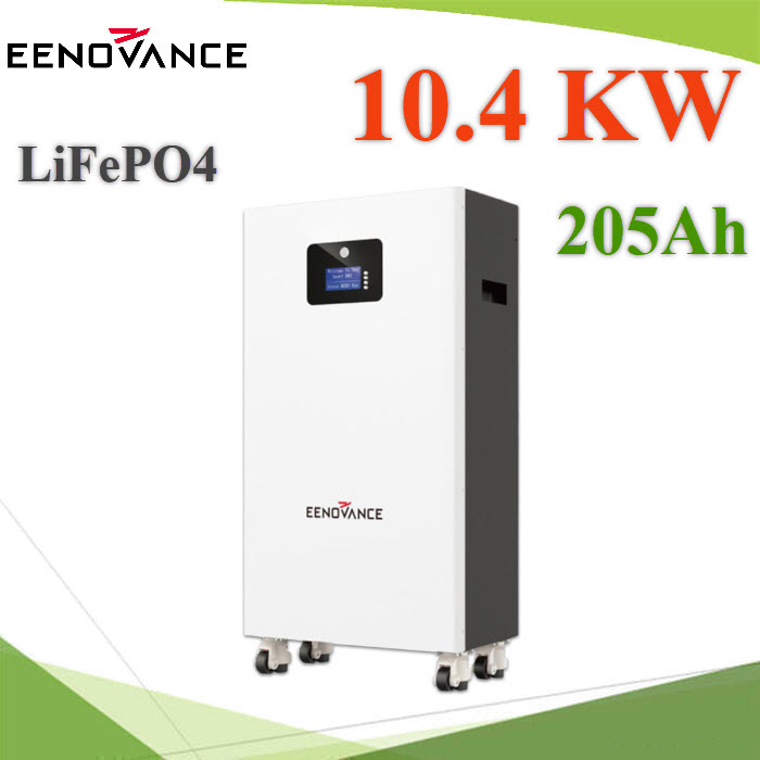 แบตเตอรี่ EENOVANCE MANA10 LiFeOP4 51.2V 10.4KWH 205Ah แบตเตอรี่ EENOVANCE MANA10 LiFeOP4 51.2V 10.4KWH 205AhMANA10 Battery EENOVANCE LiFeOP4 51.2V 10.4KWH 205Ah