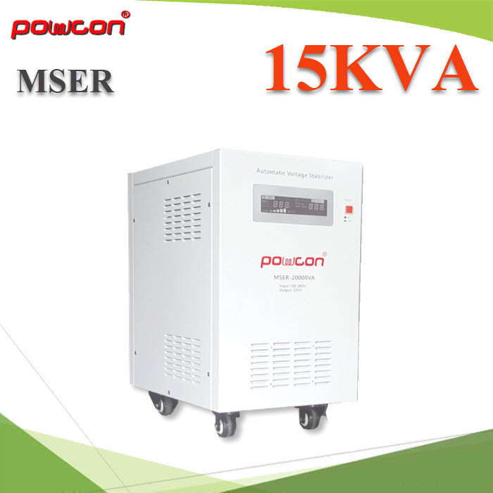 เครื่องปรับแรงดันไฟฟ้า Single Phase LN 15KW  12000WMSER-15000 Stabilizer Servo Motor Control  12000W