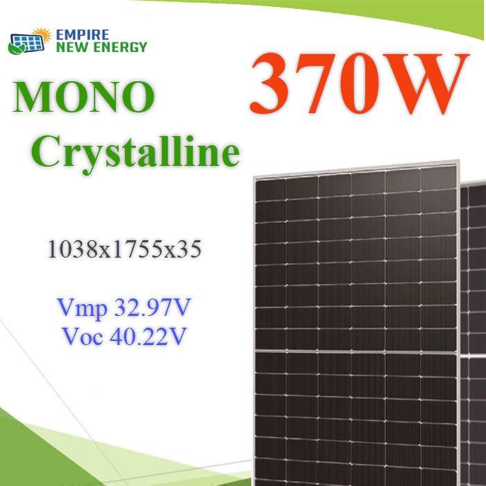 EMP 370W High Efficiency Solar Mono Crystalline Half Cell MEGAEMP 370W High Efficiency Solar Mono Crystalline Half Cell MEGA