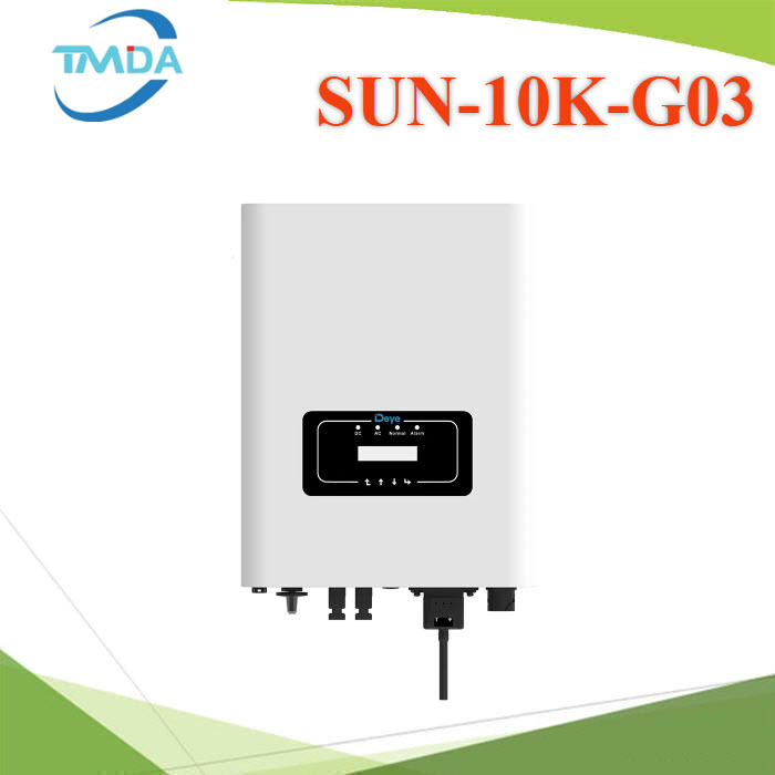 กริดไท อินเวอร์เตอร์ TMDA รุ่น SUN-10K-G03 2MPPT 3Phase 10KW กริดไท อินเวอร์เตอร์ TMDA รุ่น SUN-10K-G03 2MPPT 3Phase 10KWSUN-10K-G03 On-Grid Inverter TMDA 3 phase 10KW