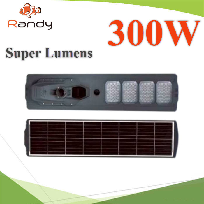 โคมไฟโซลาร์ Super Lumens 300W  Solar 90W LED 135 SMD Battery 105AhSuper Lumens 300W Solar 90W LED 135 SMD Battery 105Ah