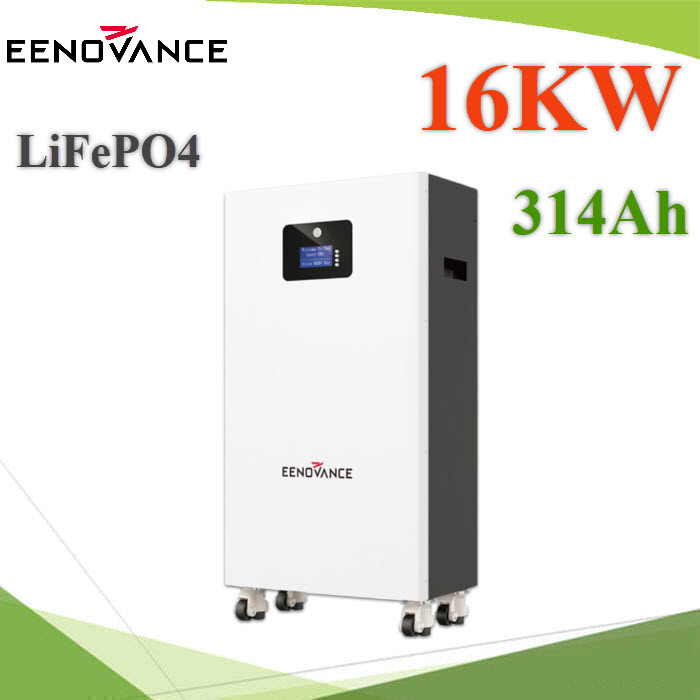 แบตเตอรี่ EENOVANCE LiFeOP4 51.2V/16KWH 314AhEENOVANCE LiFeOP4 51.2V/16KWH 314Ah