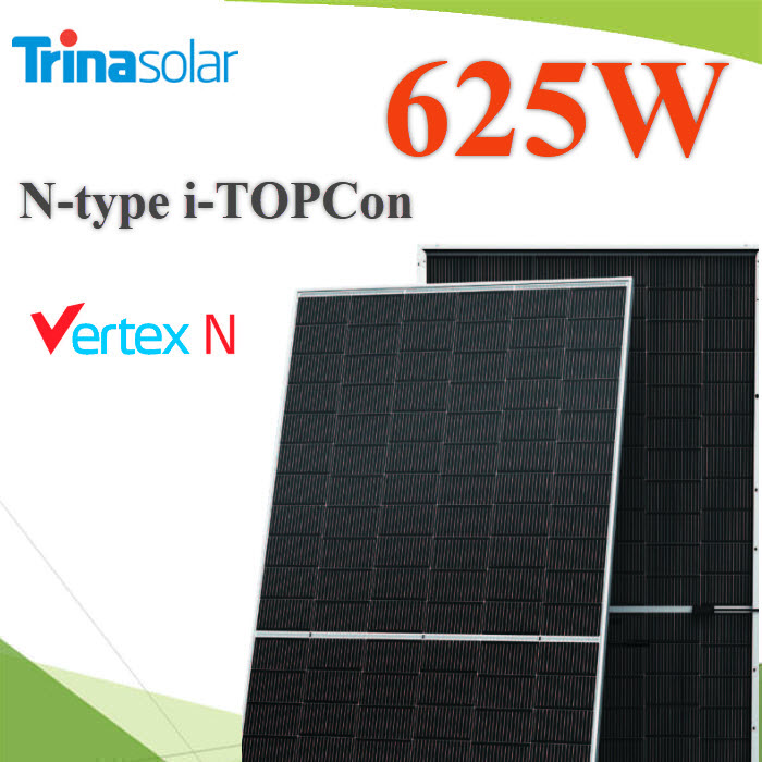 N-type i-TOPCon Solar MonoCrystalline 625WN-type i-TOPCon Solar MonoCrystalline 625W
