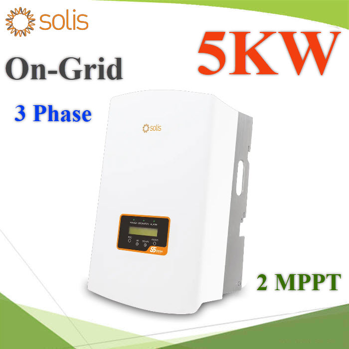 S5-GR3P5K On-Grid Inverter 3Phase 5KW 2MPPTS5-GR3P5K On-Grid Inverter 3Phase 5KW 2MPPT