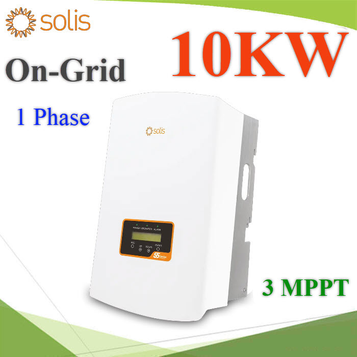 อินเวอร์เตอร์ 10KW ซีรีส์ S6-GR1P5K-S PV 100-500V Max 15KW 3MPPT 16AS5-GR1P10K 10KW Solis Single Phase Inverters PV 100-500V Max 15KW 3MPPT 16A