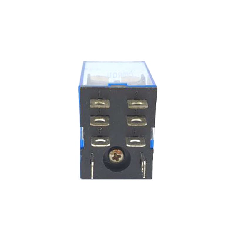รีเลย์ 8 ขา คอยล์ 220VAC ตัดต่อวงจรไฟฟ้า 10A 240VAC หรือ 28VDC (ไม่รวมฐาน)Power Relay LY2N-J Coil 220VAC Contact Current 10A 240VAC or 28VDC