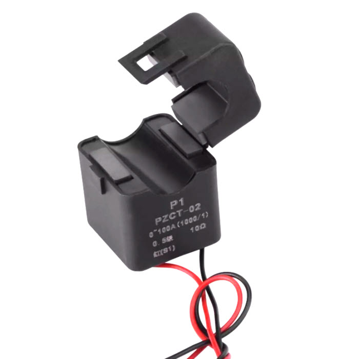 PZEM-022 AC มิเตอร์ดิจิตอล 100A 80-260V โวลท์ แอมป์ วัตต์ พลังงานไฟฟ้า Coil Split CT