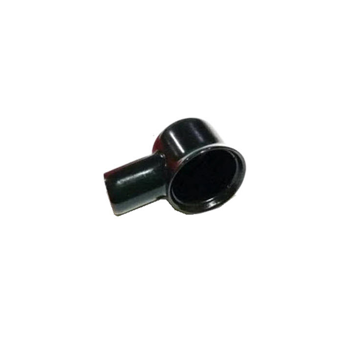 L12-22-43 ยางหุ้มขั้วแบตเตอรี่ แบบกลม สายไฟโตนอก 12mm. 25 Sq.mm. แพคคู่ สีดำ-ดำ