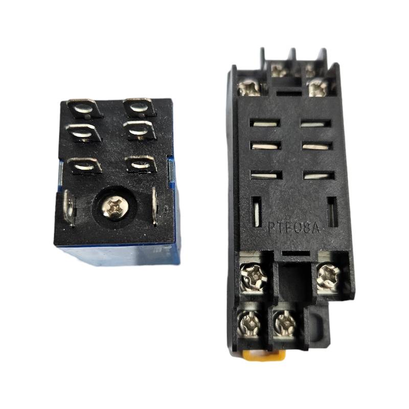 รีเลย์ 8 ขา คอยล์ 24VDC ตัดต่อวงจรไฟฟ้า 10A 240VAC หรือ 28VDC (ไม่รวมฐาน)