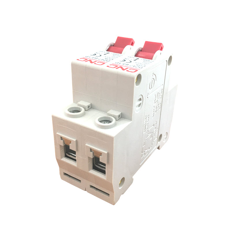 MTS เบรกเกอร์สลับไฟ 2 ทาง CNC ระบบไฟ AC MCB แบบ 1Pole ฝั่งซ้ายและฝั่งขวา 25A